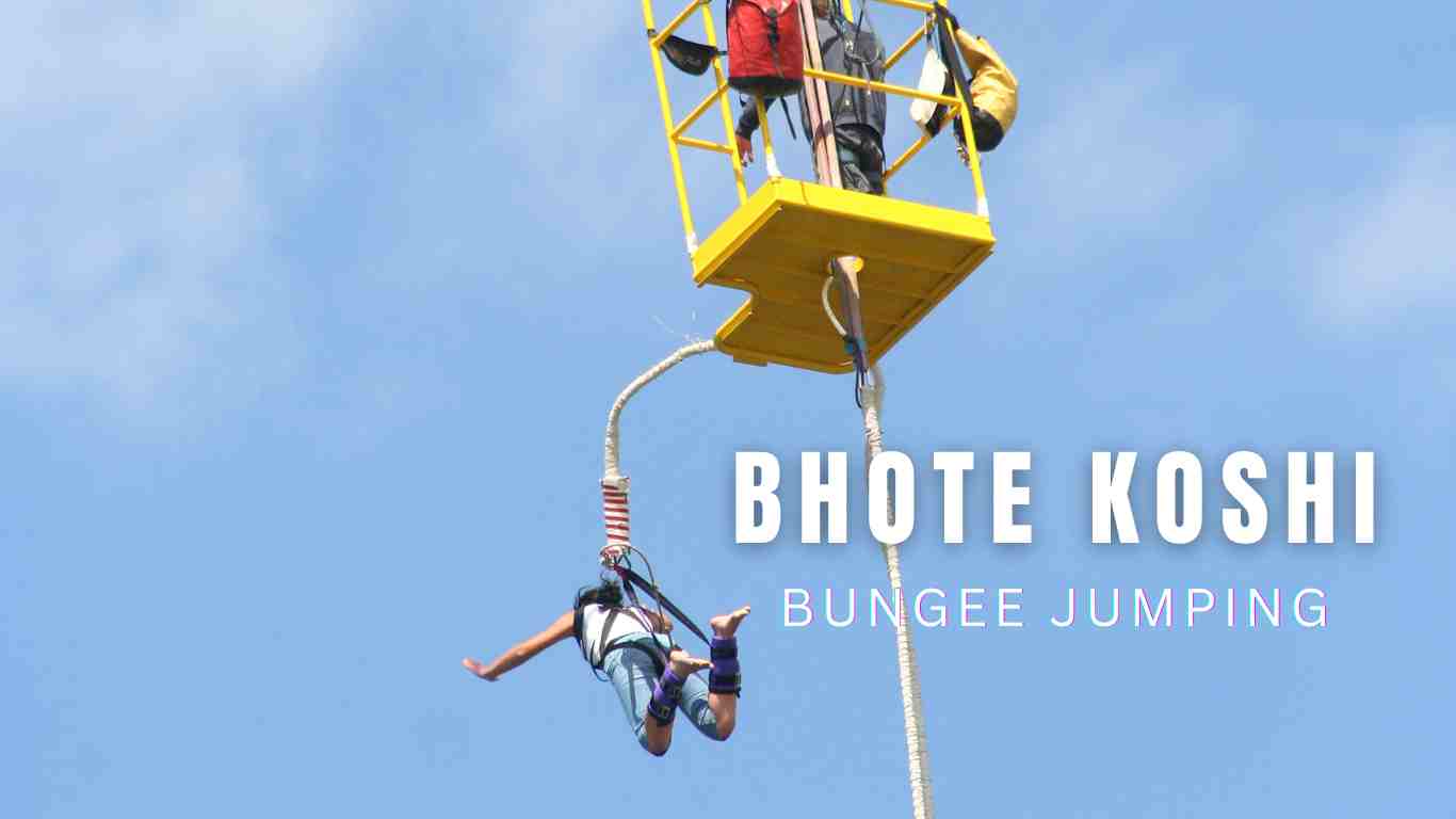 Bungee Jumping In Bhote Koshi, Nepal | Travel Cruize